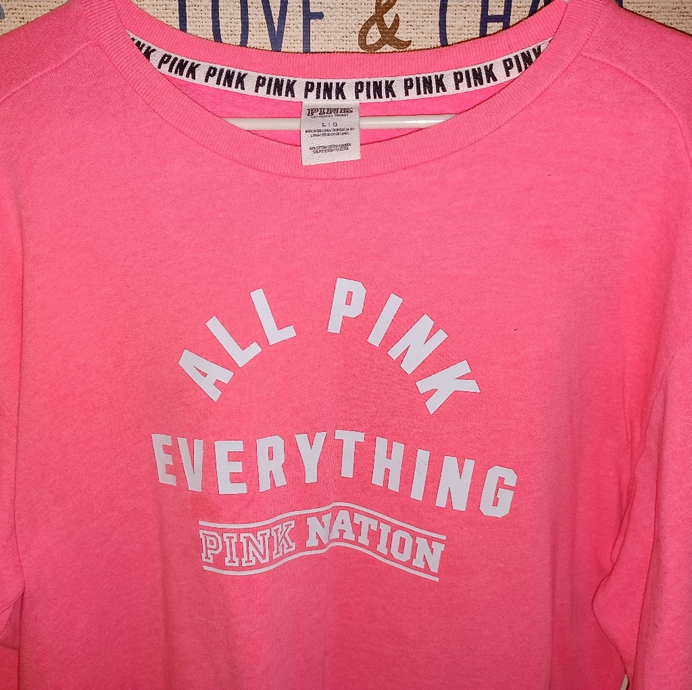 Victoria Secret sweatshirt size LARGE!!